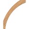 Ekena Millwork 3 1/2"W x 28"D x 36"H Thorton Smooth Knee Brace, Western Red Cedar BRC04X28X36THR00SWR - alternate 2